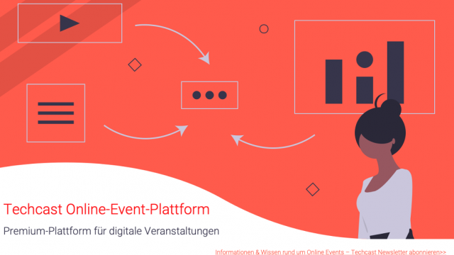 Techcast Online Event Plattform